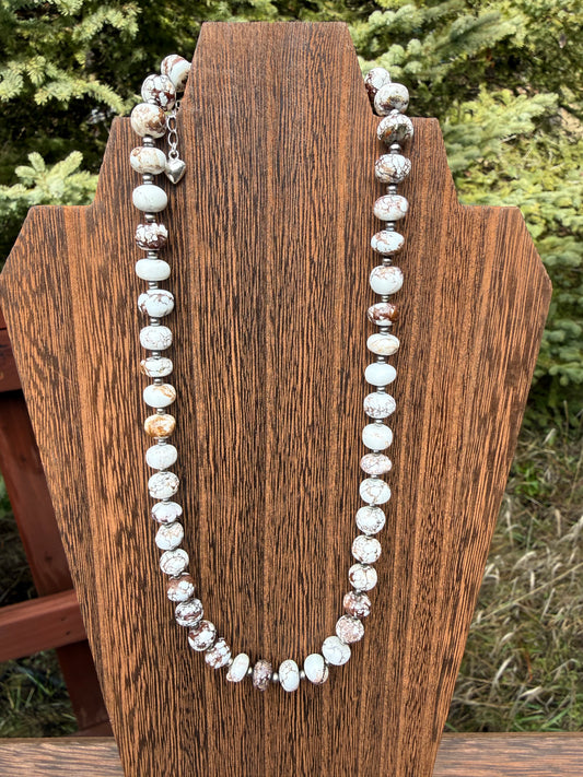 Wild Horse Pearls Necklace 16 inch