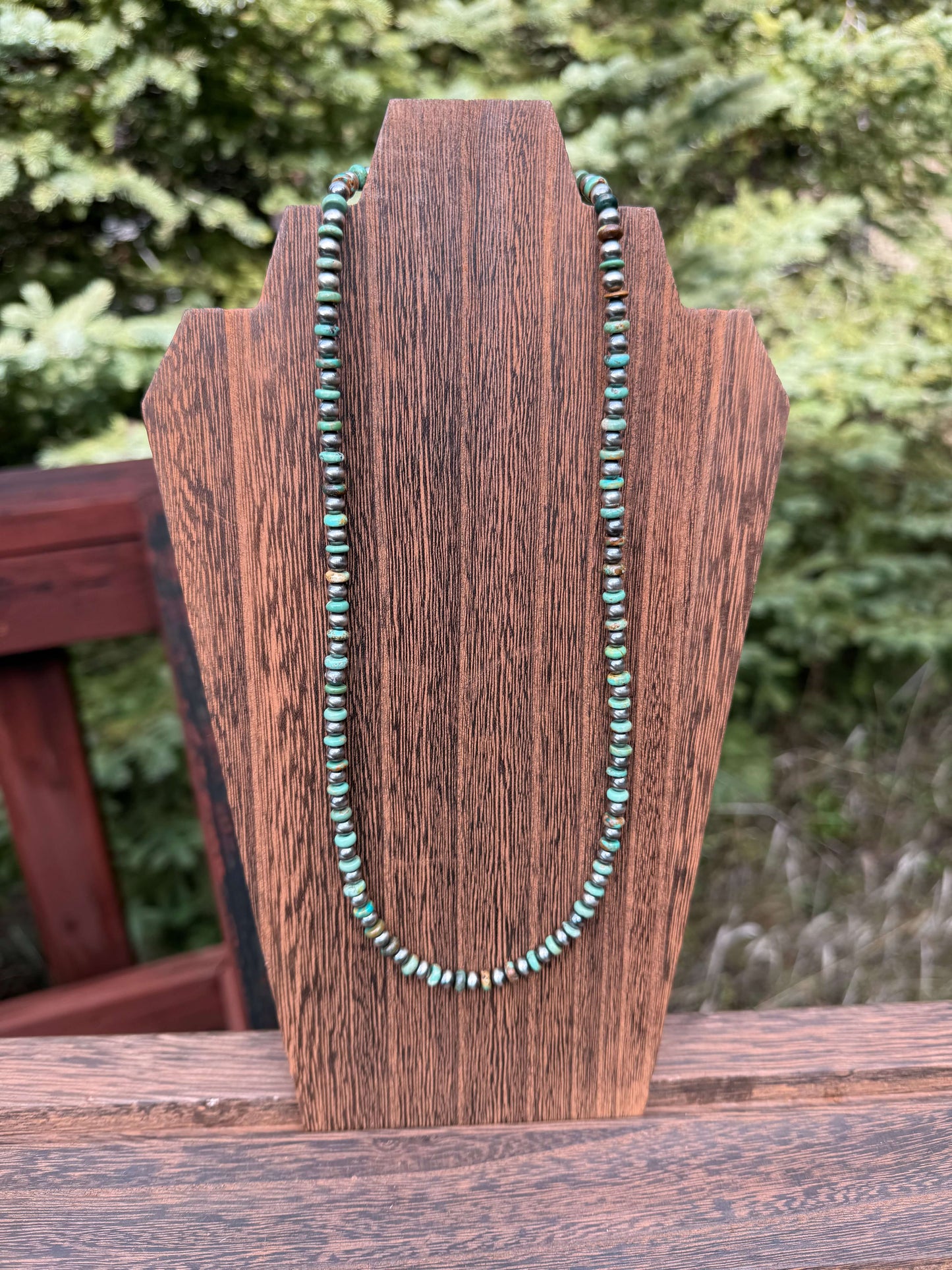 Royston Turquoise Pearls Necklace
