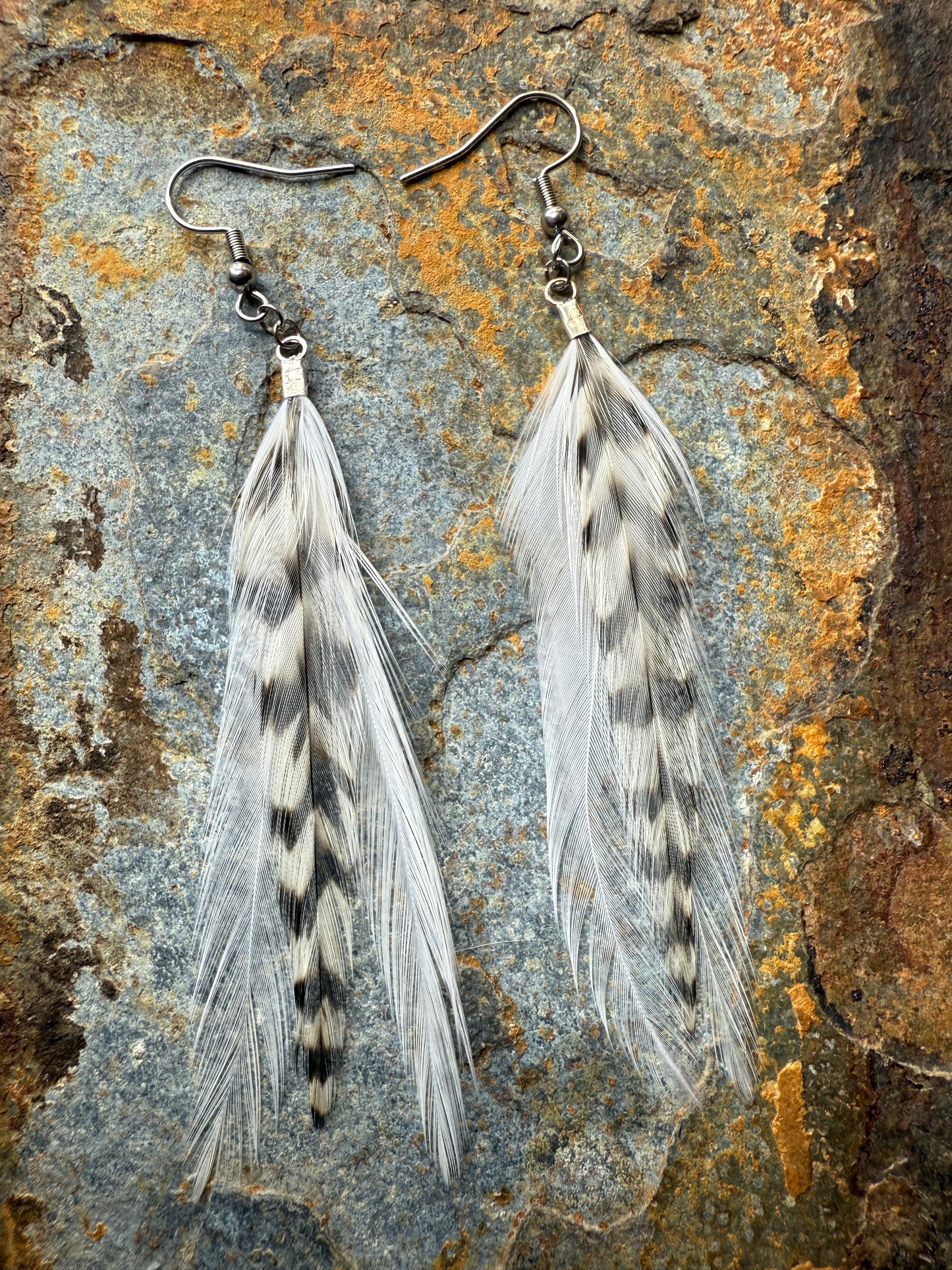 Ghost Dancer Feather Earrings