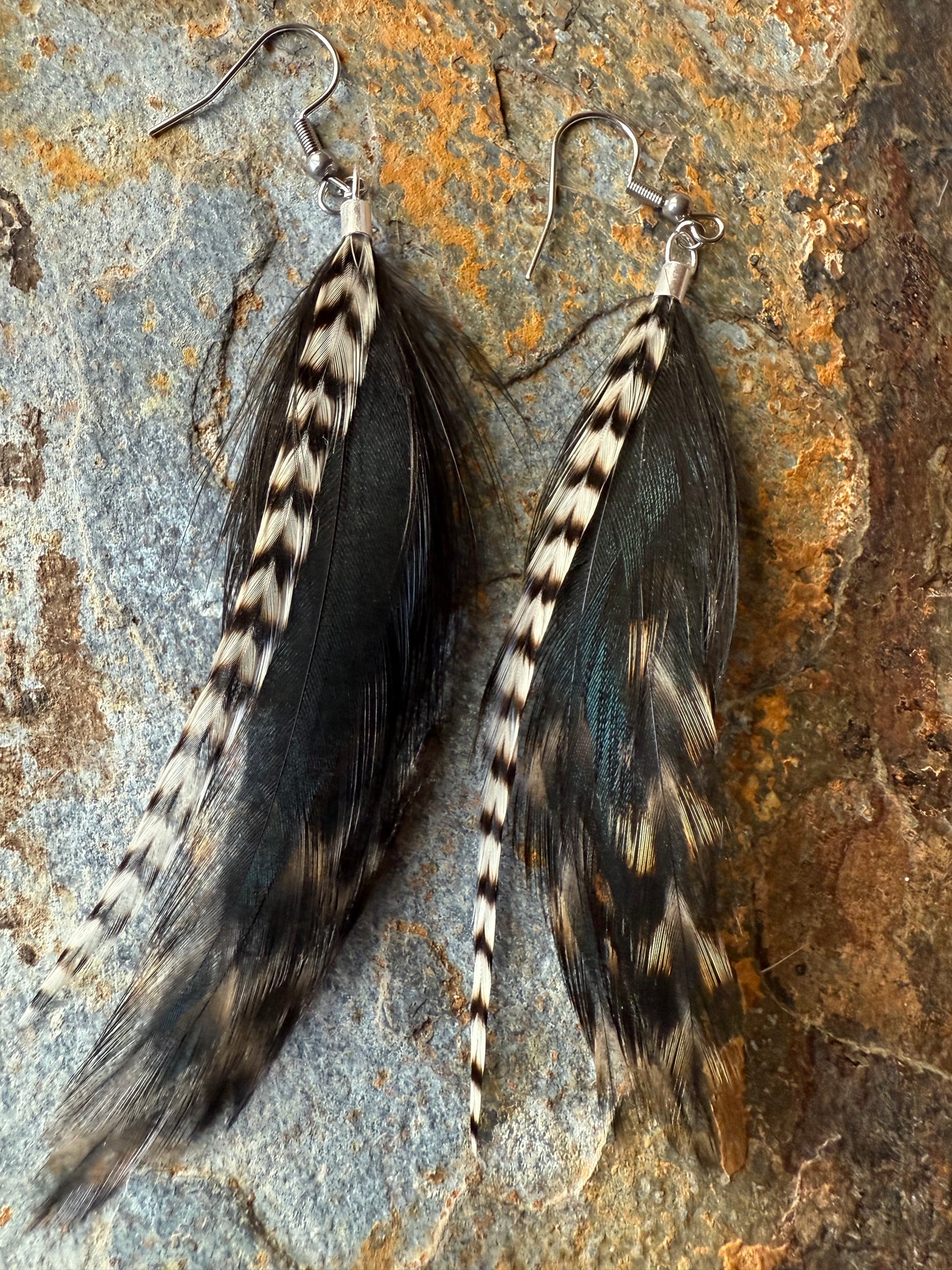 Sagebrush Skies Feather Earrings