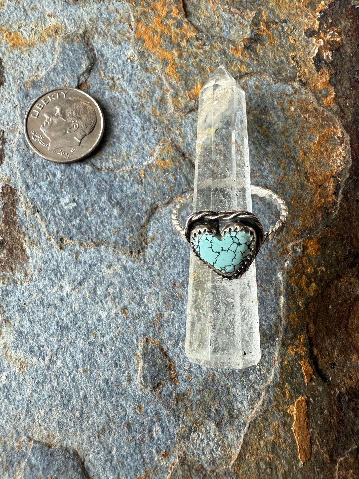 Blue Moon Turquoise Sterling Silver Ring