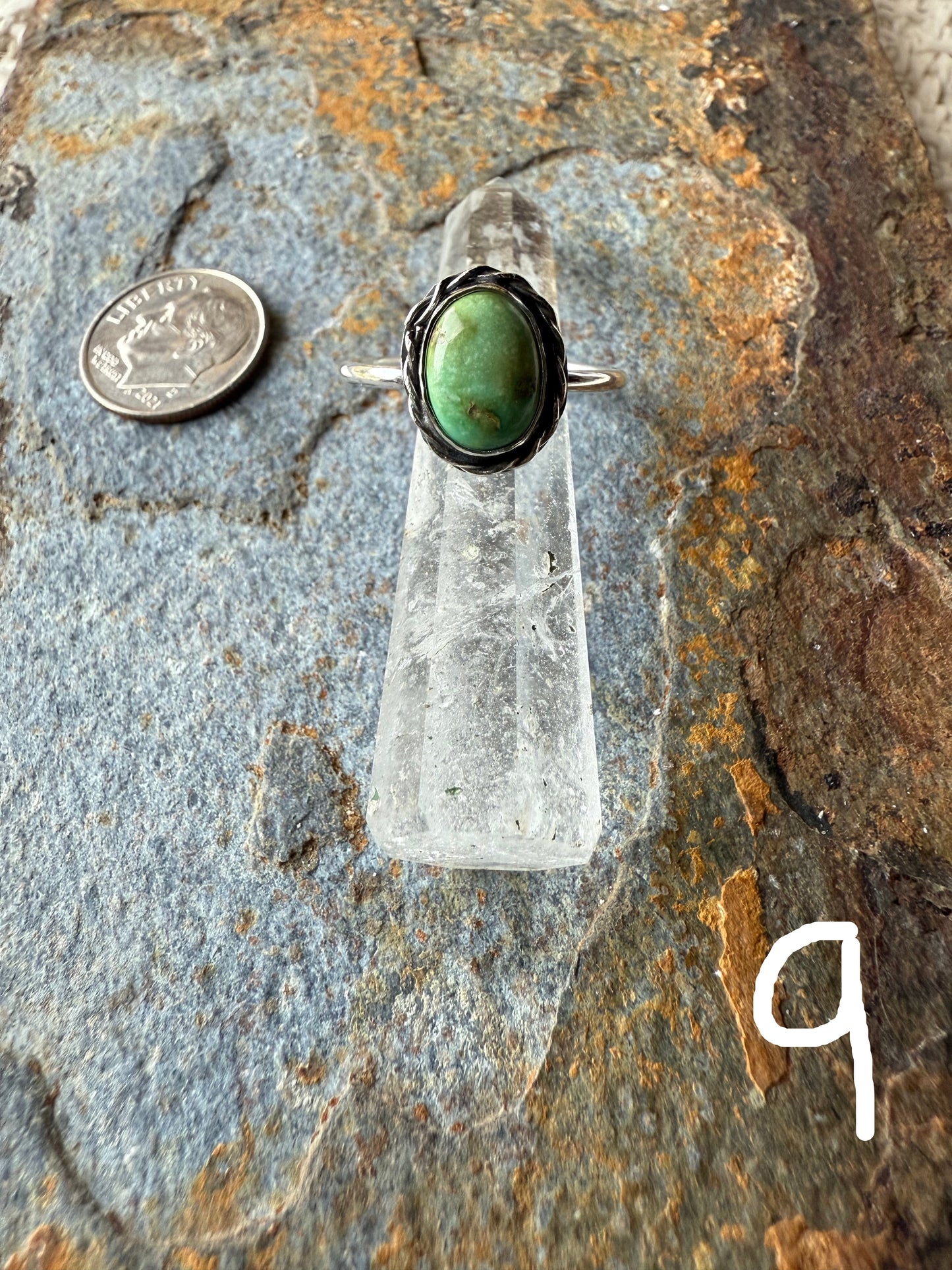 Sterling Silver Sonoran Gold Turquoise Ring