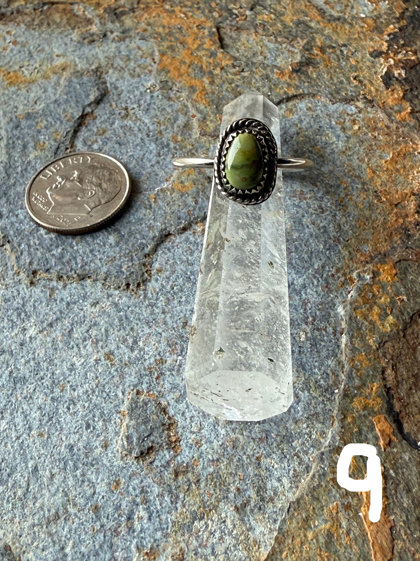 Sterling Silver Sonoran Gold Turquoise Ring