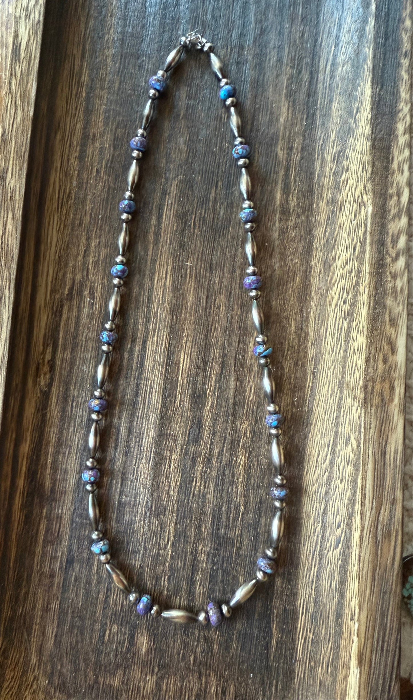 Purple Mohave Pearl Necklace