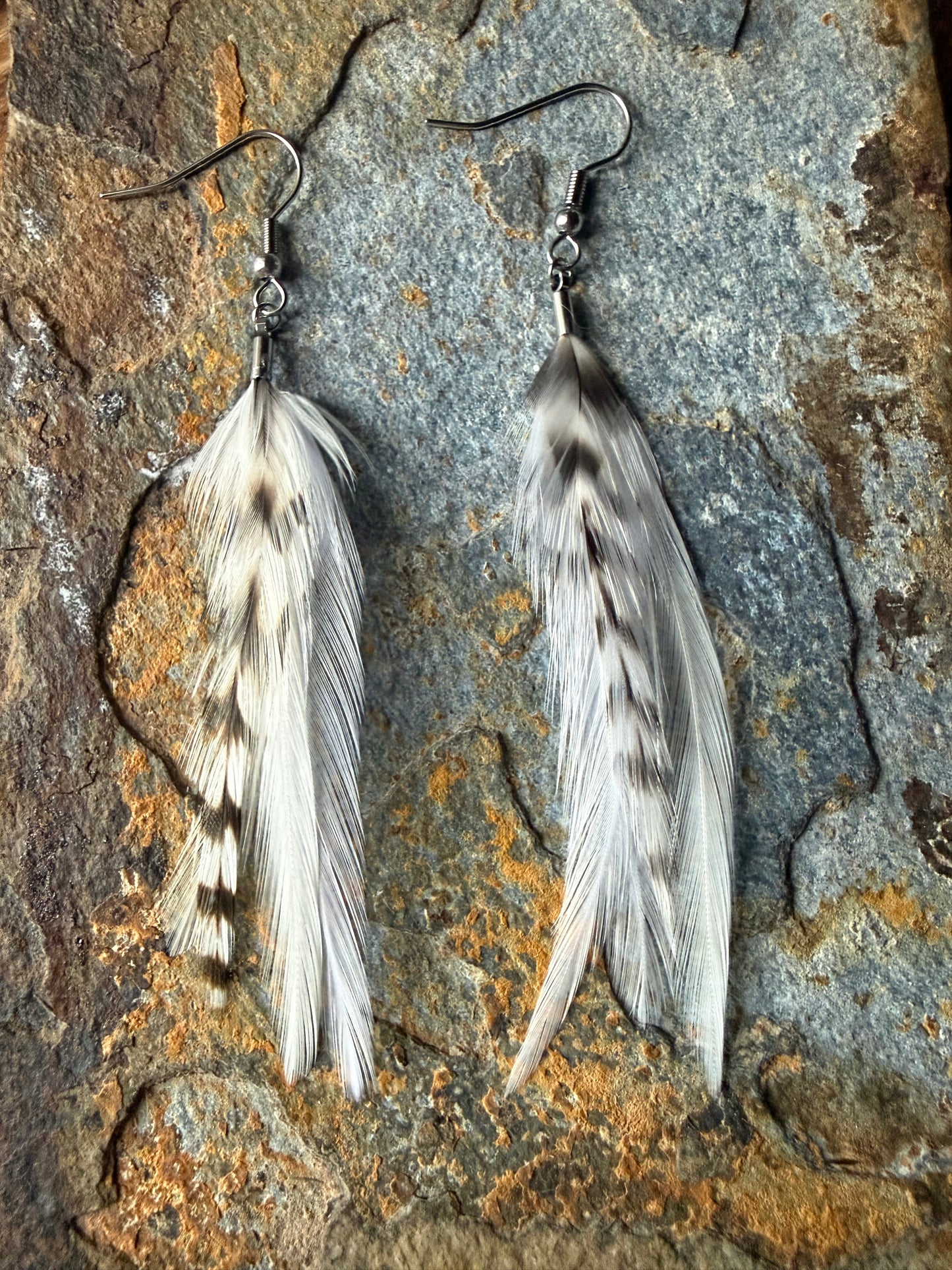 Ghost Dancer Feather Earrings