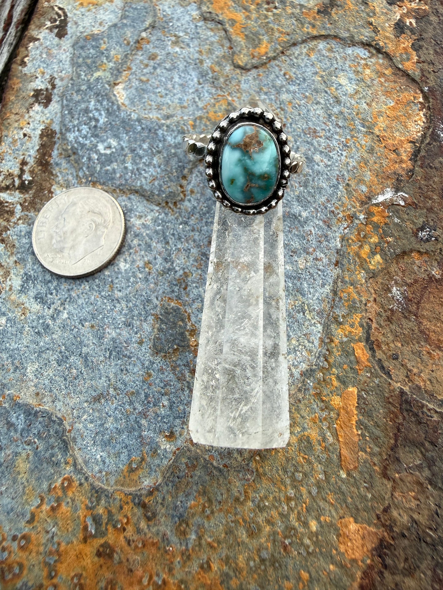 Dry Creek Turquoise Sterling Silver Ring