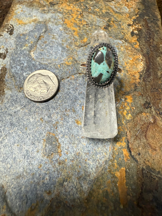 Carico Lake Turquoise Sterling Silver Ring