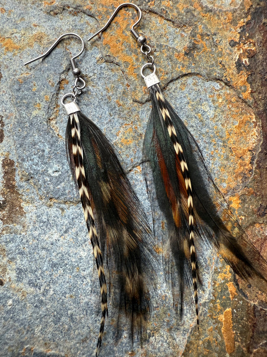 Sagebrush Skies Feather Earrings