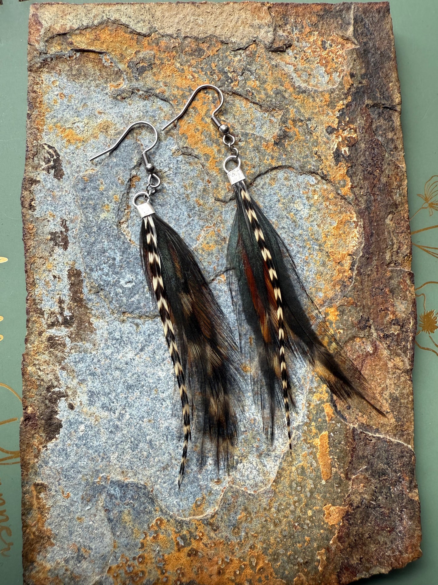 Sagebrush Skies Feather Earrings