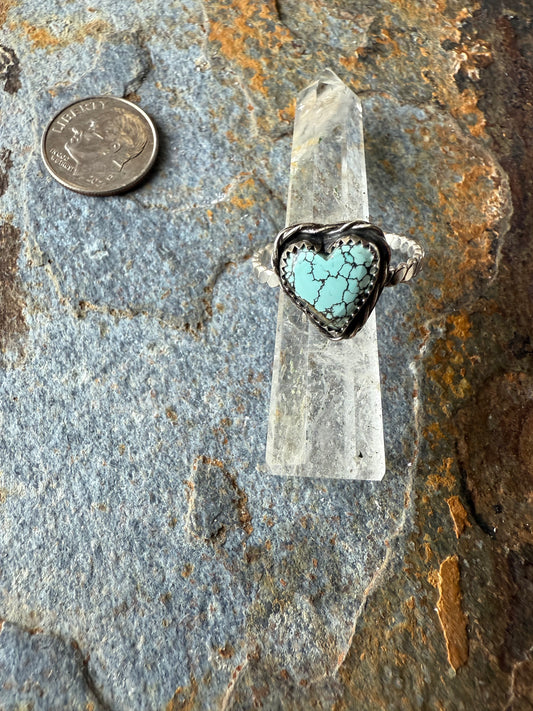 Blue Moon Turquoise Sterling Silver Ring
