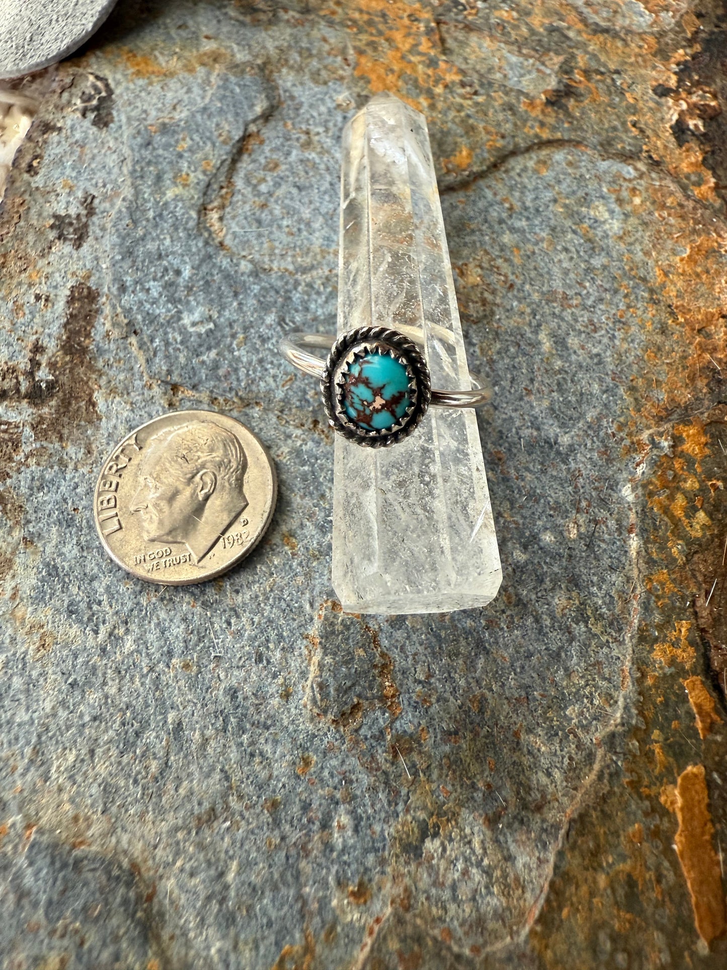 Sterling Silver Golden Hills Turquoise Ring