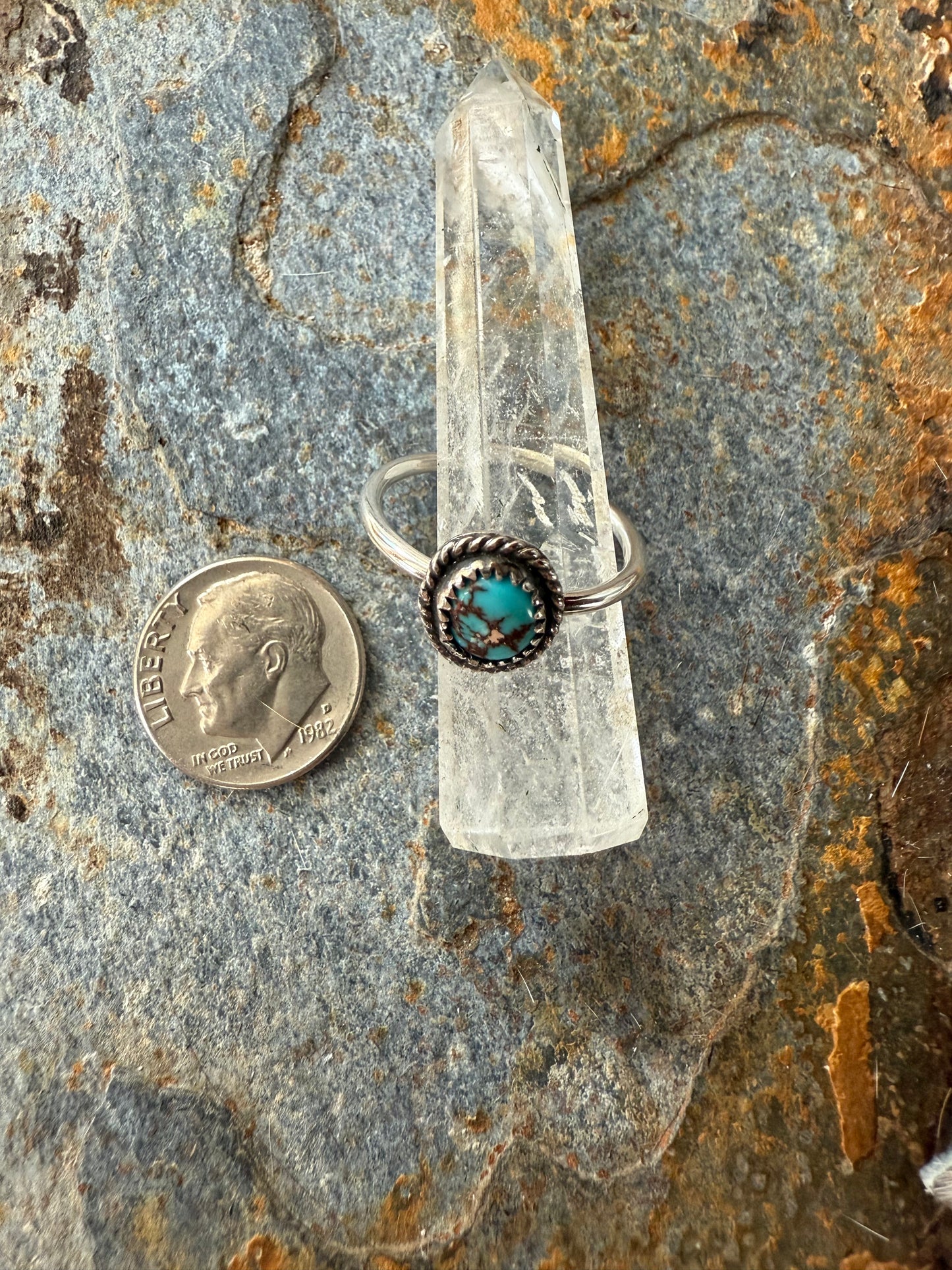 Sterling Silver Golden Hills Turquoise Ring