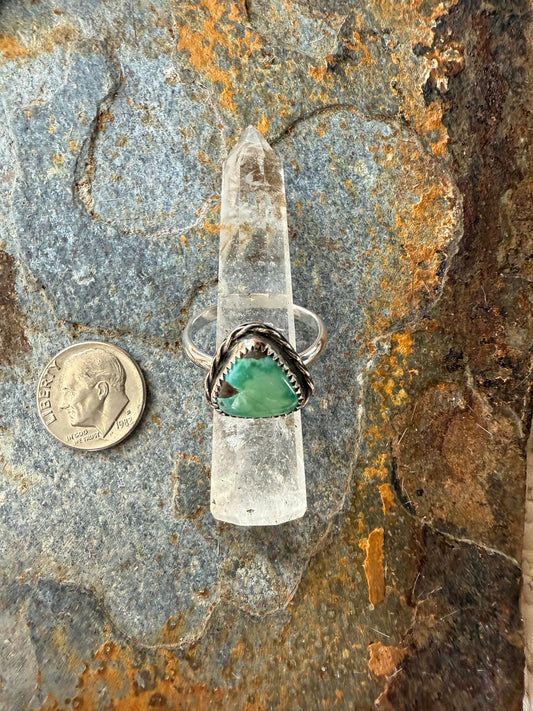 Carico Lake Turquoise Sterling Silver Ring