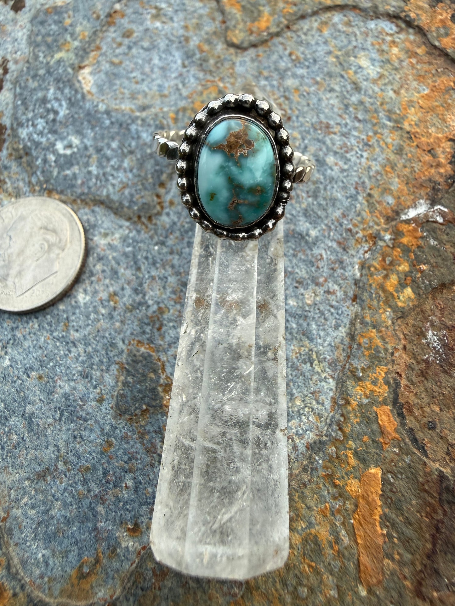 Dry Creek Turquoise Sterling Silver Ring