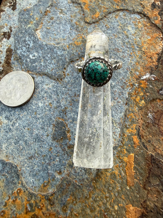 Blue Moon Turquoise Sterling Silver Ring