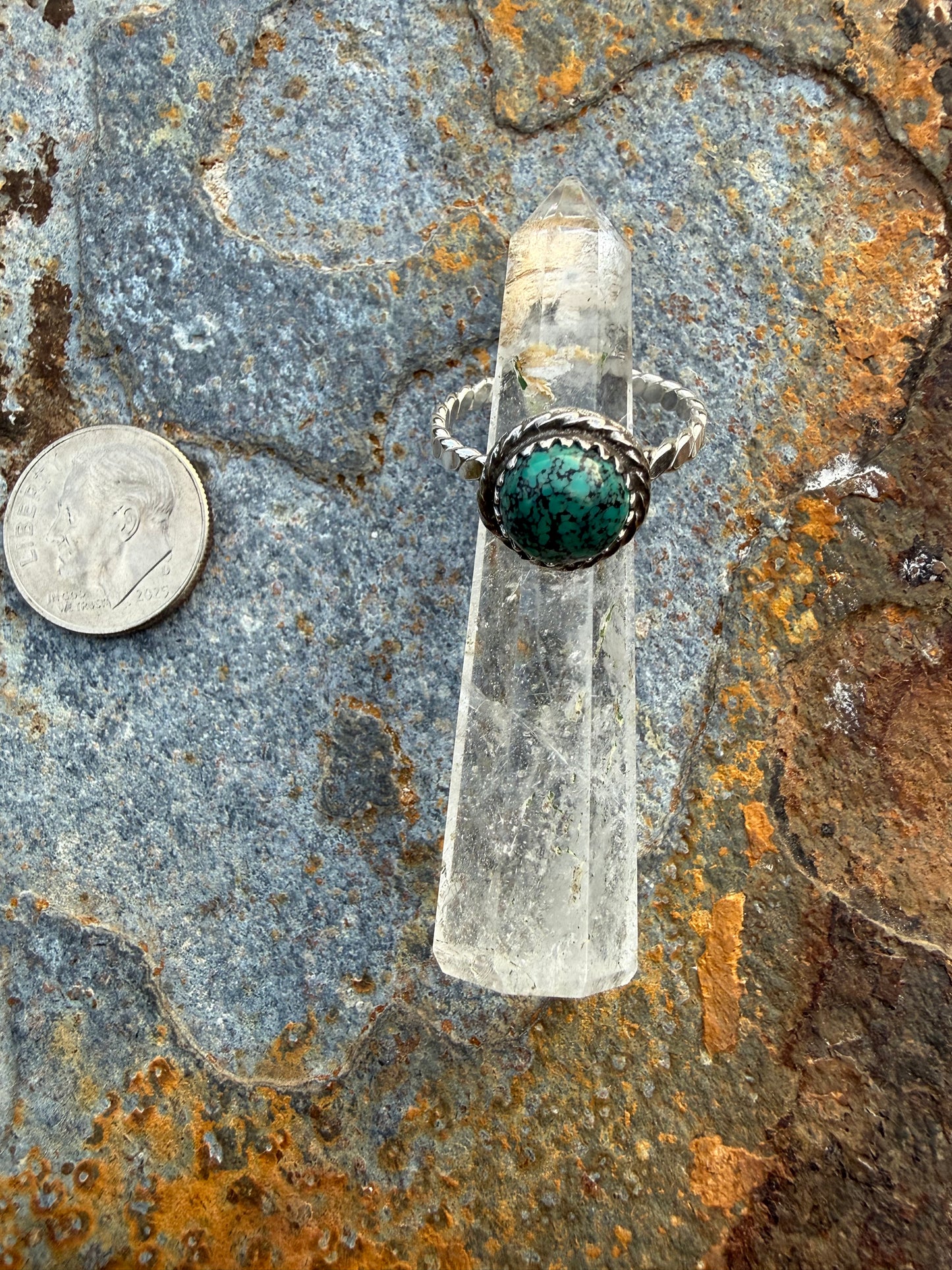 Blue Moon Turquoise Sterling Silver Ring
