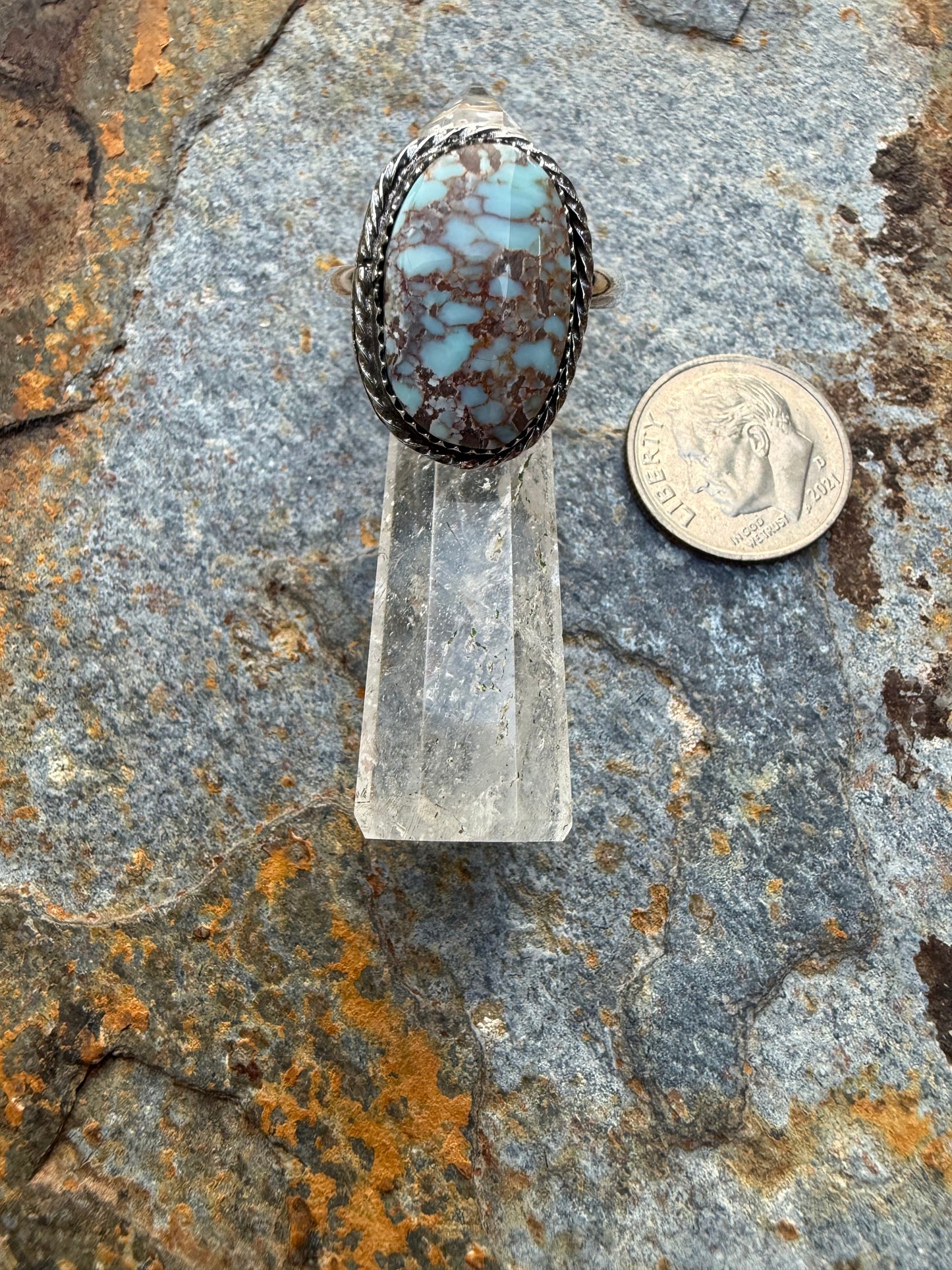 Dry Creek Turquoise Sterling Silver Ring