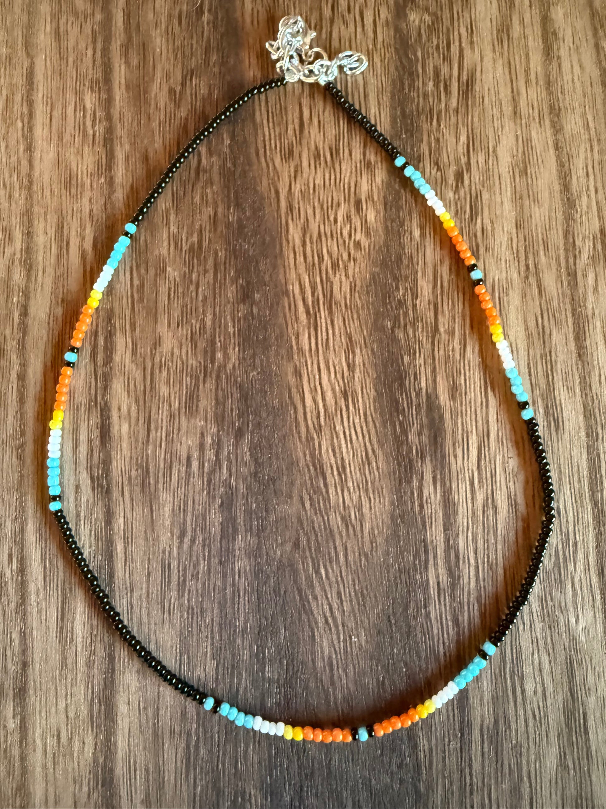 Rodeo choker, southwestern choker necklace